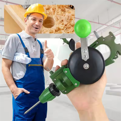 Powerful Manual Drill DIY Woodworking Hand Drill DIY Tool 2