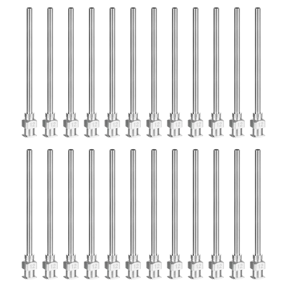 Blunt Tip Dispensing Needle,24Pcs 2 Inch Liquid Dispenser Needles,12G 4711294692753