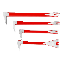 4-delige spijkertrekkerset, 12 inch, 1 inch, 8 inch - Mini koevoet