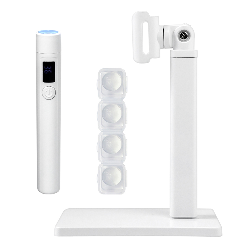 Mini Lampada Uv Led Professionale Per Nail Art Con Display Ricaricabile-image