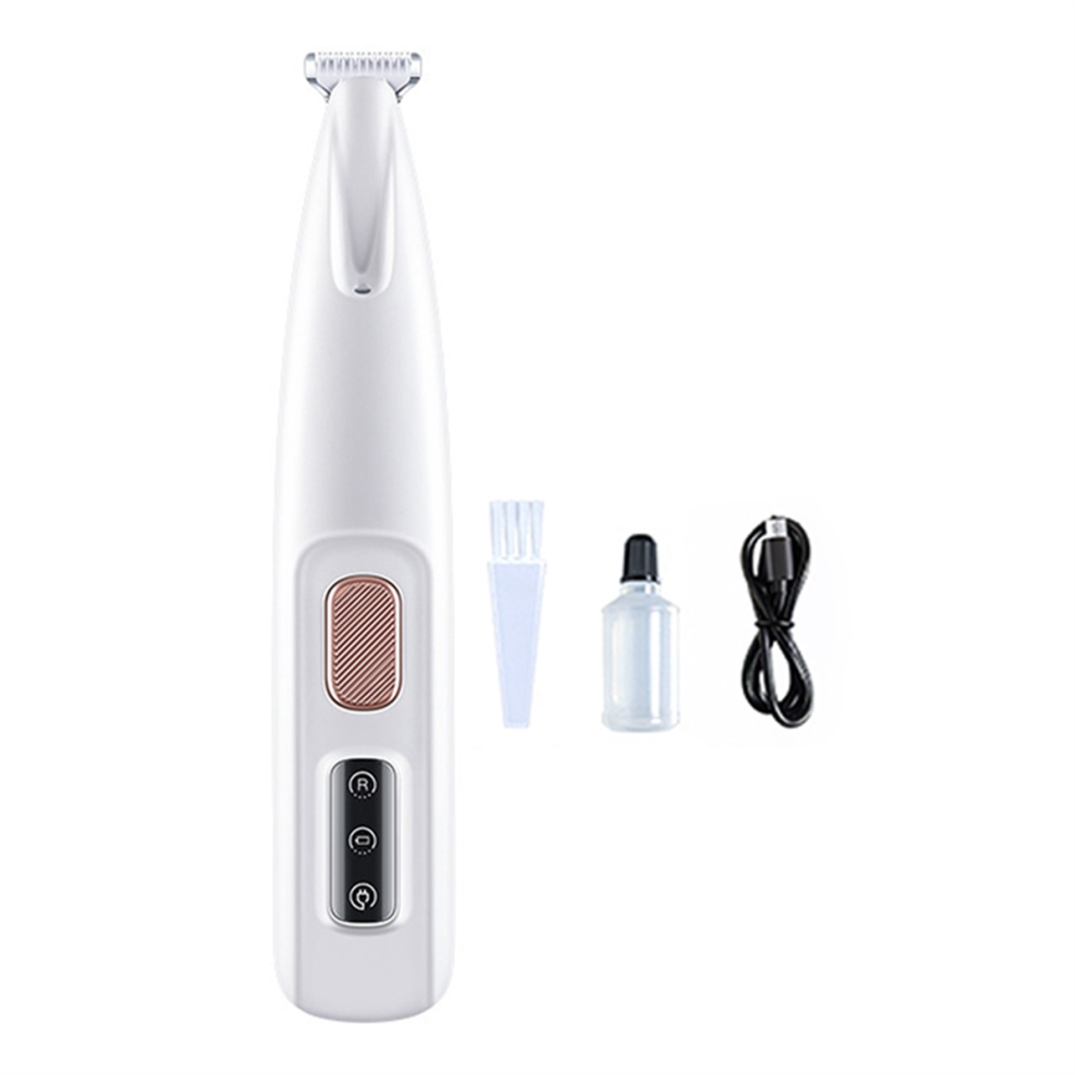 Tagliaunghie Portatile Per Cani Con Luce Led, Rasoio Per Peli Di Animali Senza Fili