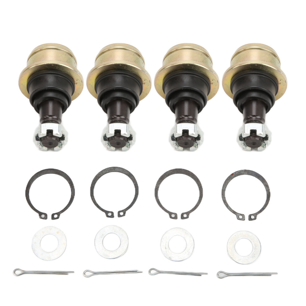 Chromium Steel Ball Joint Set For Atv/Quad 4Pack, Fits Trx300, Rhino 700 9381333199526