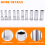 6-Point Impact Socket Set Impact Socket Set Socket Wrench Tool 7