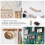 70 PCS Small Hanging Nails, Picture Nails Flat-Head Fasteners 6