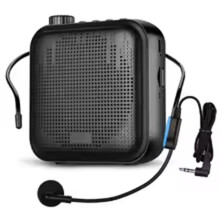 Tragbarer Sprachverstärker, Mini-Audiolautsprecher mit Mikrofon