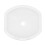 404x384x130mm White Vessel Sink Bowl Modern 2