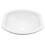 404x384x130mm White Vessel Sink Bowl Modern 7