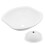 404x384x130mm White Vessel Sink Bowl Modern 8