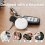 Inteligentný sledovač Bluetooth Locator Anti-Lost Device biely 3