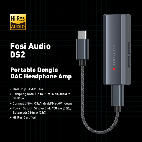 DS2 Dual CS43131 USB- ja AMP-kuulokevahvistin 1
