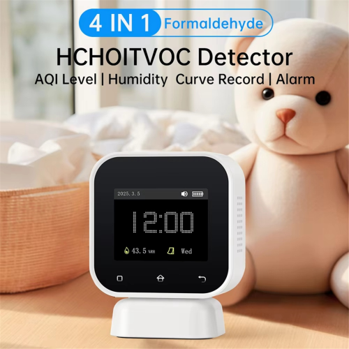 4-in-1 luchtkwaliteitsmonitor touchscreen formaldehydedetector 1