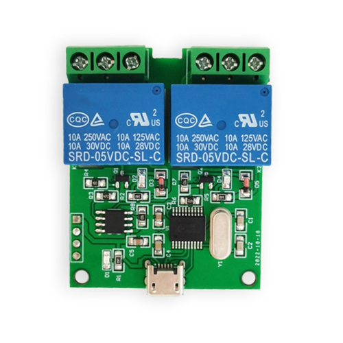 LCUS-2 Type 2-vejs USB-relæmodul USB intelligent kontrolafbryder