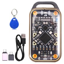 Vylepšený emulátor karty Chameleon Ultra + kľúčenka T5577 s RFID