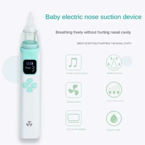 Aspiratore nasale elettrico per neonati, utensili silenziosi 2