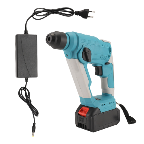 Brushless Hammer Drill, SDS-Plus Cordless Hammer Drill EU Plug 1