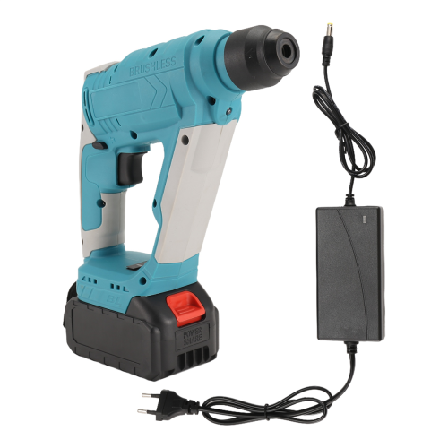 Brushless Hammer Drill, SDS-Plus Cordless Hammer Drill EU Plug 2