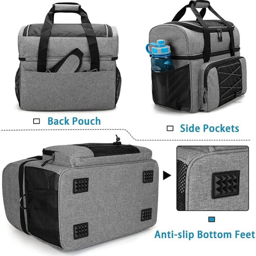 Double Ball Bowling Bag  Padded Divider Pair 2