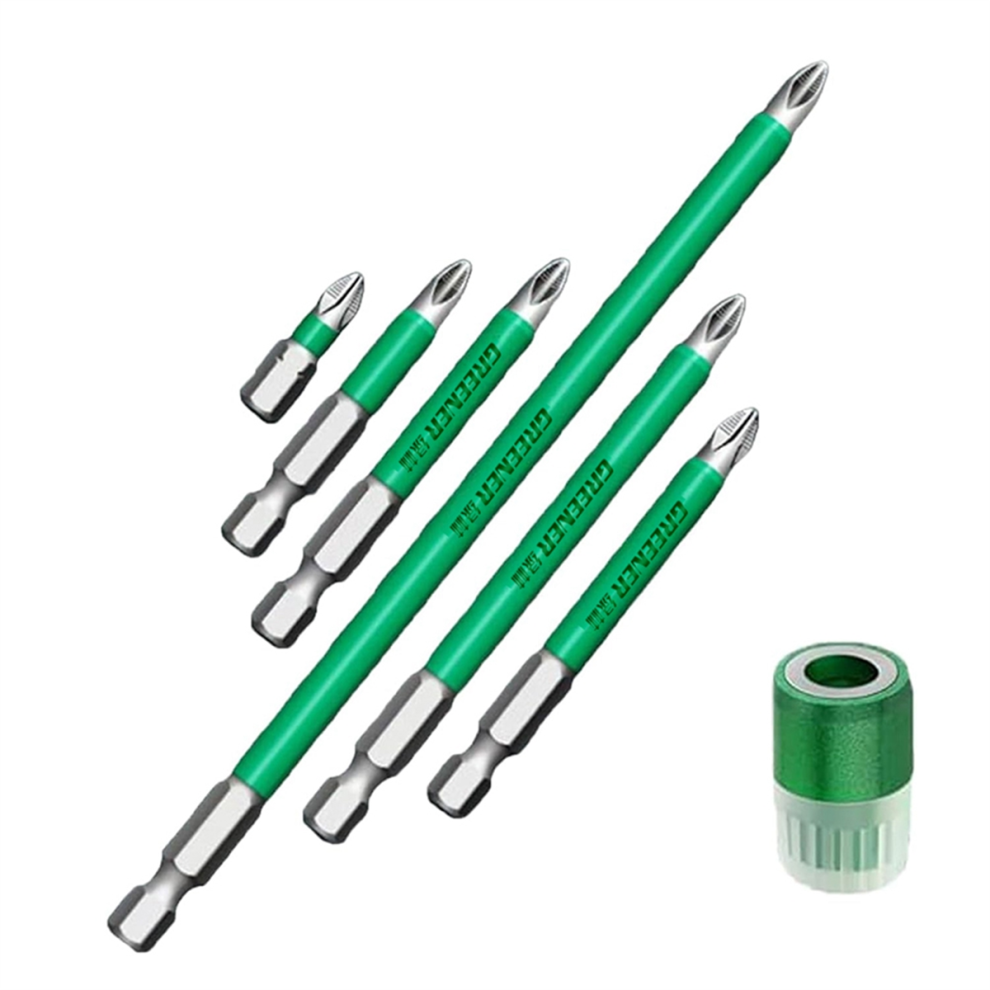 Magnetic Screwdriver Drill Bit Set, Anti-Slip, 25-150Mm. 4711294626277