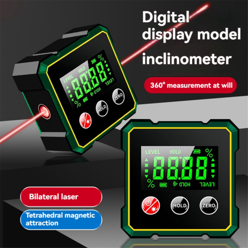 Magnetischer digitaler Winkelmesser 360 LCD elektronischer Winkelmesser 2