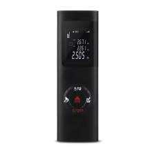 Mini medidor de distância a laser inteligente de 40 m, medidor de distância infravermelho USB
