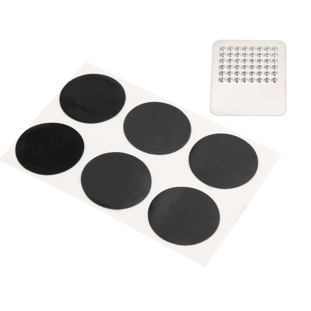 6Pcs Self-Adhesive Bike Tire Patch Kit Lightweight Portable Repair Tool