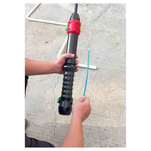 Outil Pour étirer Et Tirer Les Fils De Teinture Tie-dye - Avec Connecteur Pour Perceuse - En Bois De Hêtre, Fil Ciré 6m