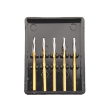5pcs Dental -Z Carbide Burs,Endodontic Tungsten Bone Cutters 25mm