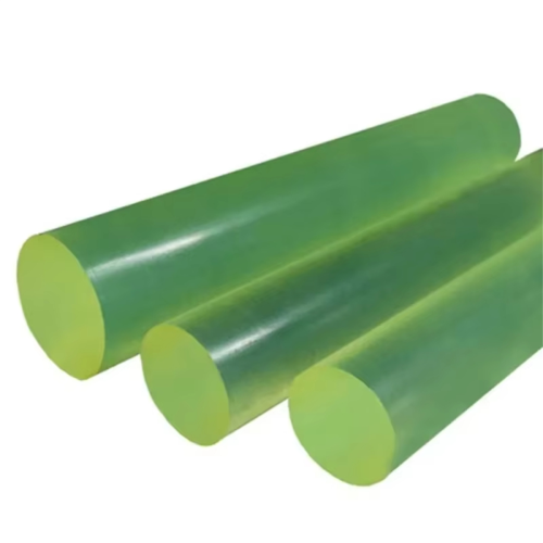 2 stuks massief polyurethaan ronde staaf diameter hoge elastische rubber PU 2