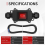 Waterproof Inline Switch 12V DC 20A 2 Position on/Off Toggle Switch 6