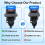 Waterproof Inline Switch 12V DC 20A 2 Position on/Off Toggle Switch 3