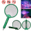 3000V Electric Mosquito Racket Mosquito Lamp USB Rechargeable 6