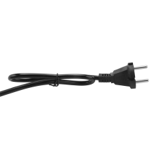 Elektrická varná doska s jedným horákom, 1500 W, čierna a nerezová zástrčka EÚ