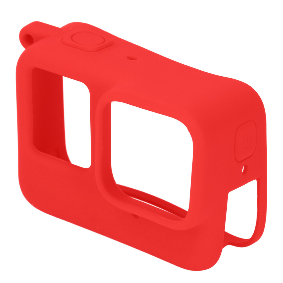 Durable Silicone Lens Cap For Insta360 Ace Pro Waterproof Red 3331333201879