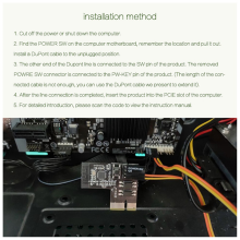 Comutator de la distanță pentru computer Wifi, placă de pornire inteligentă pentru PC, A