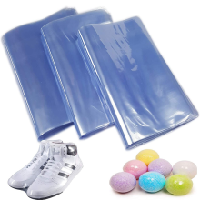 100Pcs DIY Blower Heat Seal Flat Mouth Heat Shrink Film Bag 11x30cm