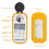 Digitale honingrefractometer 4-in-1 / Water / Be' / Refractietester 4