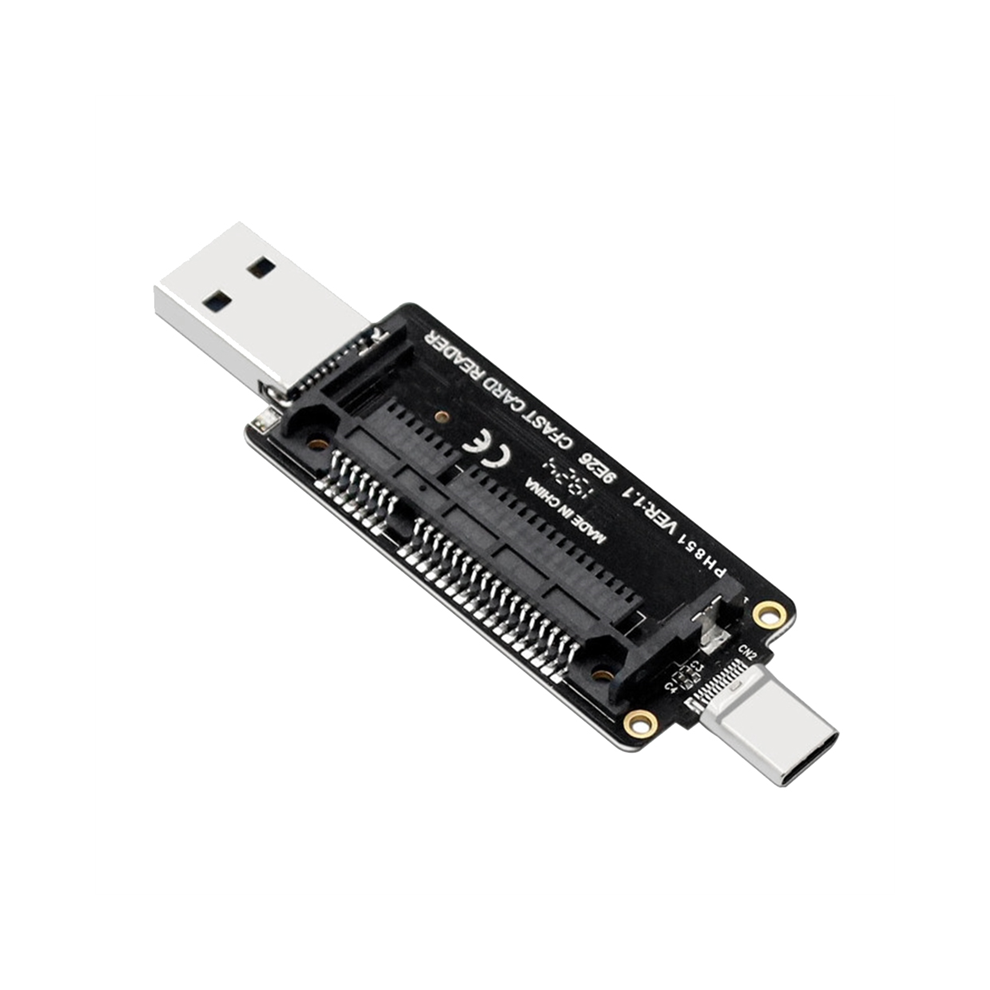 Lettore Di Schede Cfast Usb 3.1 Tipo A+C Adattatore Per Schede Di Memoria Cfast Da 10 Gbps