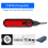 8-pack USB oplaadbare LED-fietsachterlicht, voor racefietsen 4