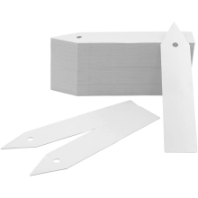 200 Pcs Plastic Plant Nursery Garden Labels Garden Stake Tags Grayish