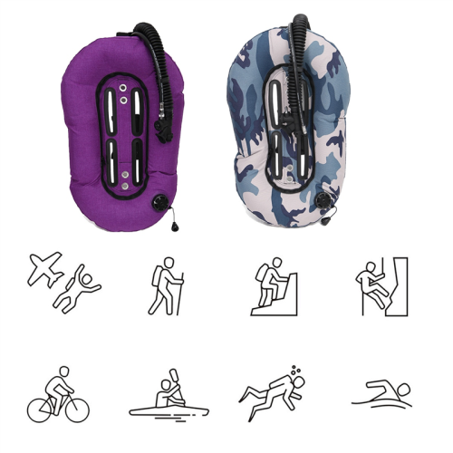 30Lbs Scuba Diving Snorkel Donut Wing, Zwart 1