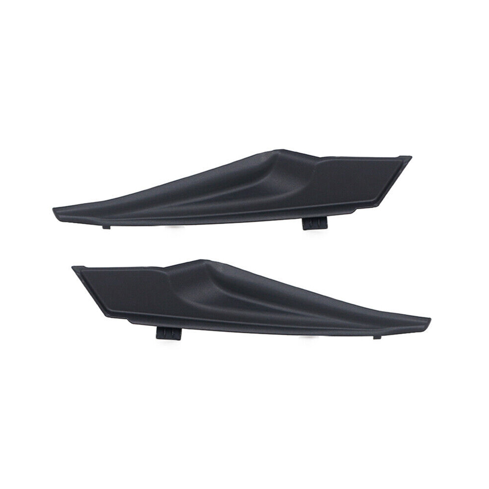Bez Marki 1Pair For 2014-2019 Front Windshield Wrap Corner Wiper Black