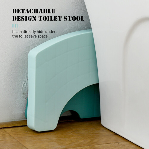 Compact Splicable Toilet Stool for Better Posture & Bowel Relief 1