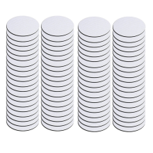 80PCS Sublimation Blank Cup Coasters, 4X4In for Heat Printing