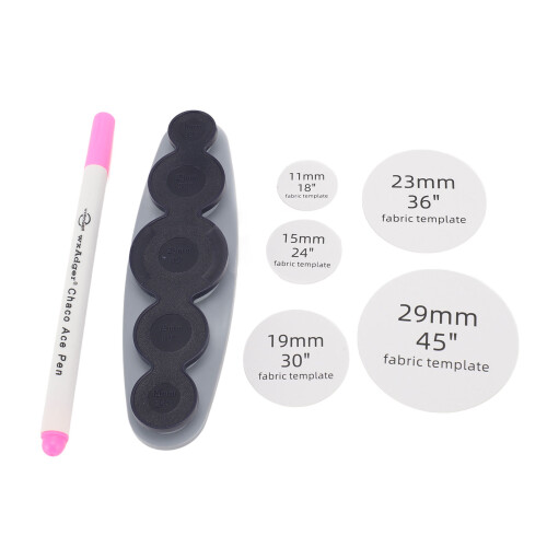 Expanding Sewing Gauge Aluminum 8 Heads Button 2