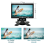 Monitor VGA de carro de 7 polegadas HD com visão traseira 3