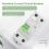 Interruttore differenziale AC 2P 6KA RCCB RCD 230V Interruttore differenziale 2P 16A 10MA 5