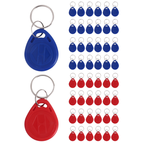 50 τεμάχια κάρτα ταυτότητας RFID Keyfob κλειδί ελέγχου πρόσβασης για πρόσβαση σε πόρτα 2