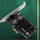 PH58 2 x M2 til PCIE adapterkort PCIe X1 til NGFF M2 SSD 6