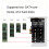 PH58 2 x M2 til PCIE adapterkort PCIe X1 til NGFF M2 SSD 3