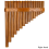 Natural Bamboo Flute,Pan Flute Wind Instrument, Left Hand Model 2
